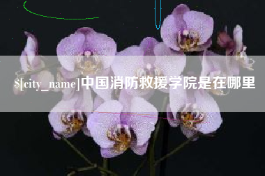 淇县中国消防救援学院是在哪里