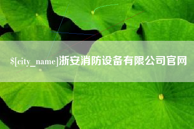 淇县浙安消防设备有限公司官网
