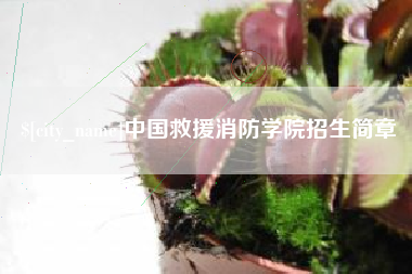 淇县中国救援消防学院招生简章