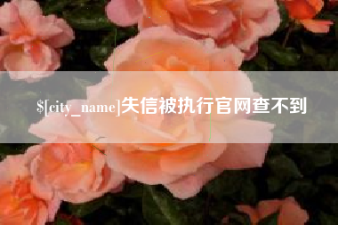 淇县失信被执行官网查不到