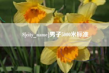 淇县男子5000米标准