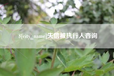 淇县失信被执行人杳询