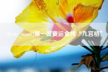 淇县第一波奥运金牌“九宫格”