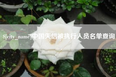 淇县中国失信被执行人员名单查询