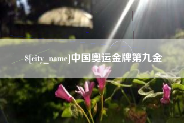 淇县中国奥运金牌第九金